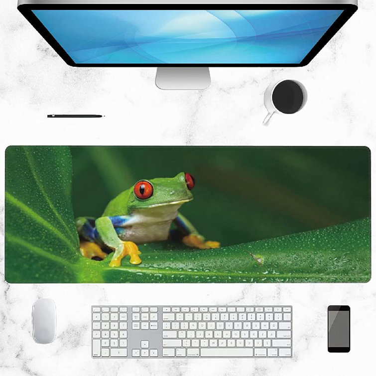 August Grove® Aarvik Rubber Desk Pad Wayfair